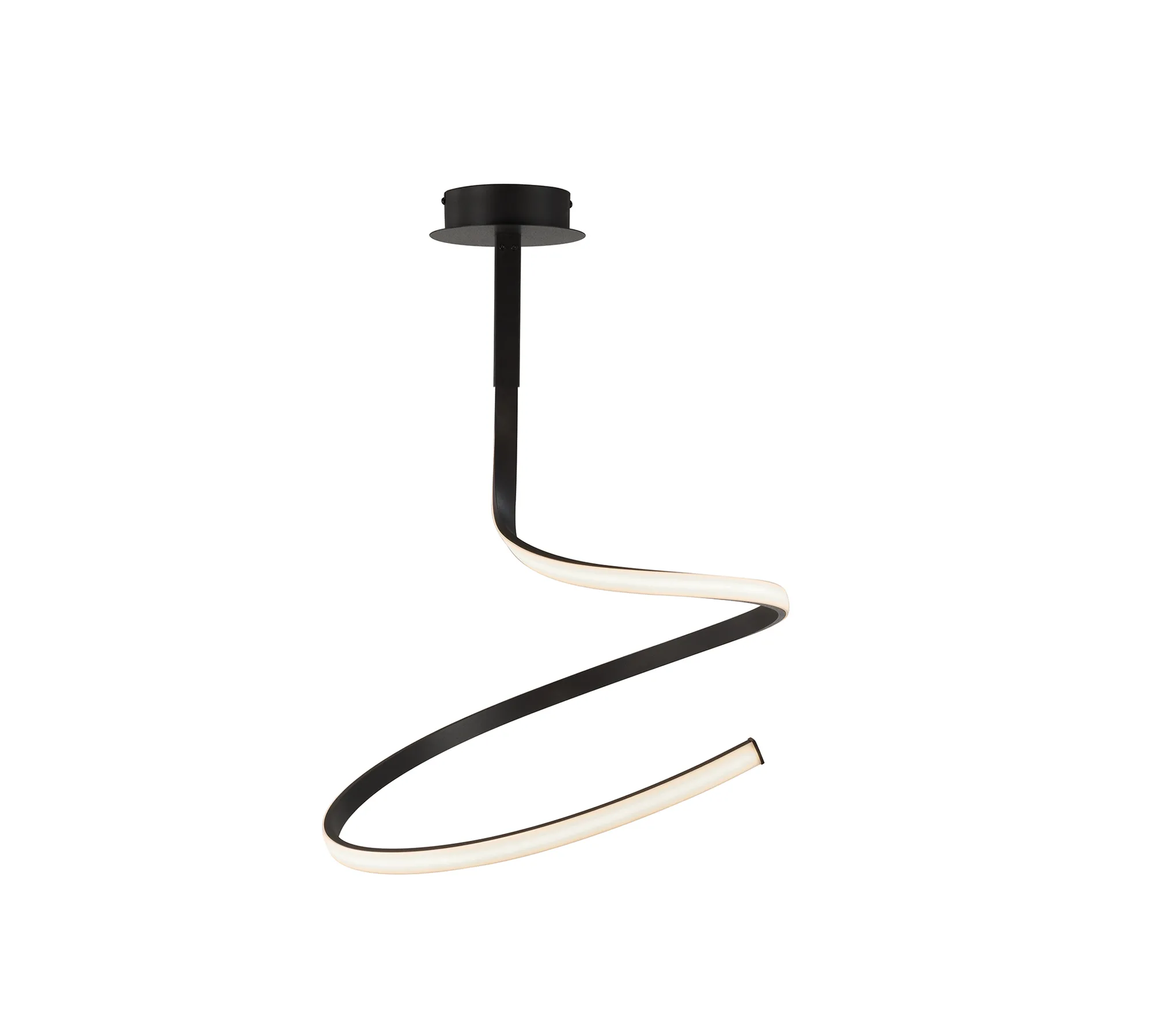 M5362  Nur Brown Oxide Semi Flush LED 30W